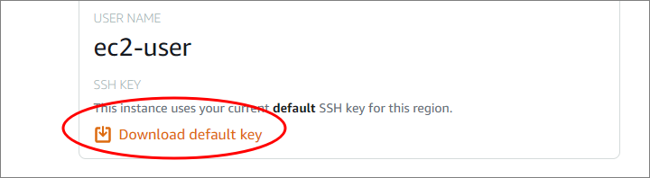 default key 보관